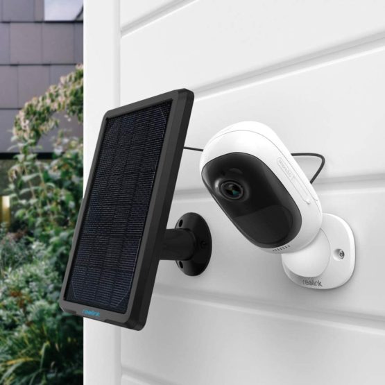 Reolink Solar Panel Power Supply for Wireless Outdoor IP Security Camera Argus 2, Argus Pro, Argus Eco, Argus PT, Go, Go PT, Waterproof Adjustable Mount Continuous Power Supply (with 4 Meters Cable) - Image 2