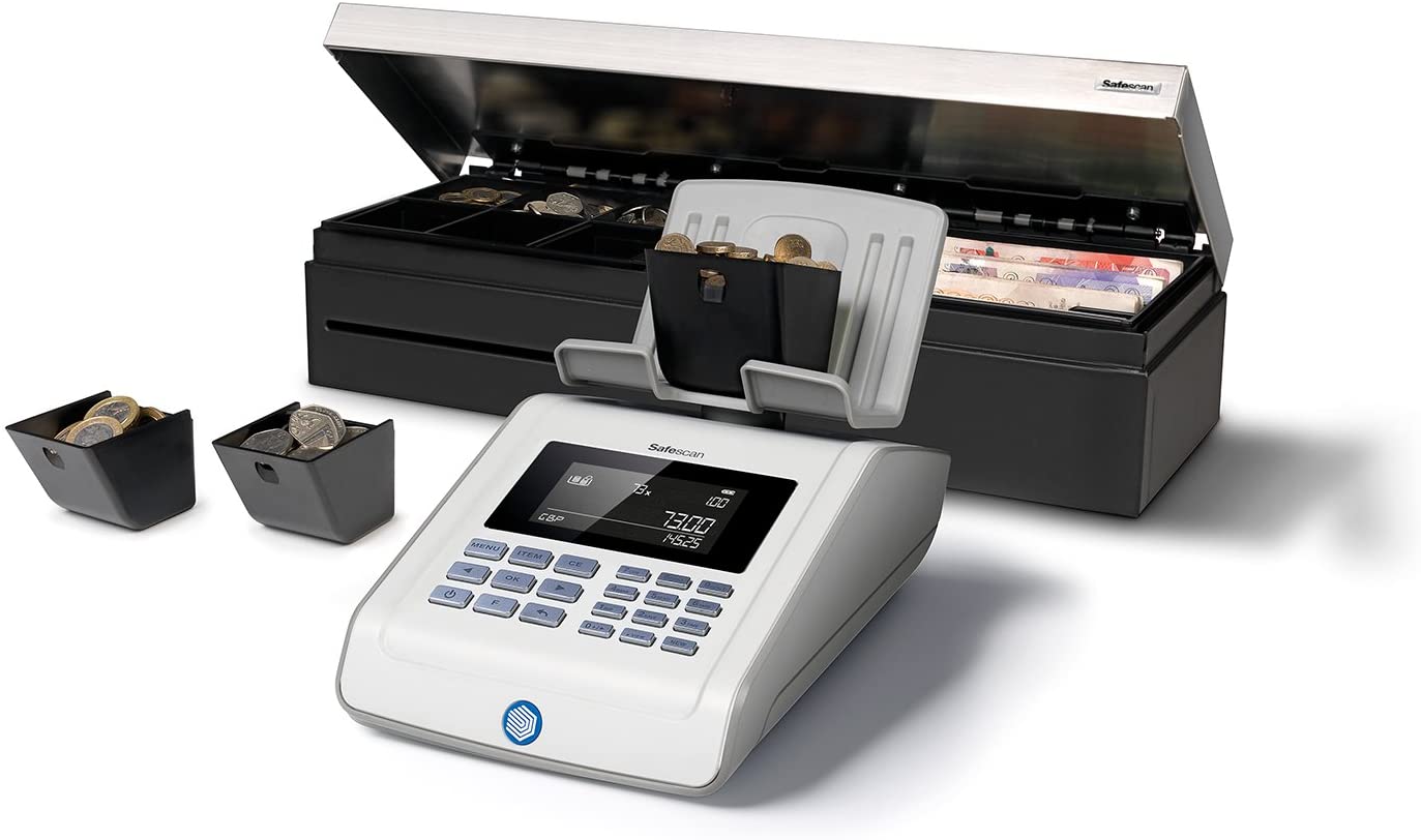 Safescan 4617CC Coin Cups that Fit Perfectly Into Your Cash Drawer, Simplify Your Till Drawer Preparation - Image 3