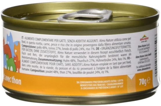 Almo Nature Mega Pack - Chicken and Tuna 6 x 70g Cans - Image 2