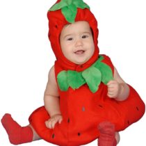Dress Up America Unisex Cute Baby Strawberry Costume Cute Baby Strawberry Costume
