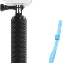 Geila Waterproof Floating Hand Grip Tripod Stick Handle Mount Accessories Water Sport Pole with Thumb Screw and Adjustable Wrist Strap