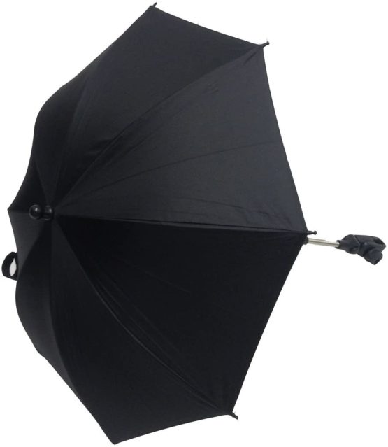 For-Your-little-One Parasol Compatible with Phil & Teds Dot Parasols, Black