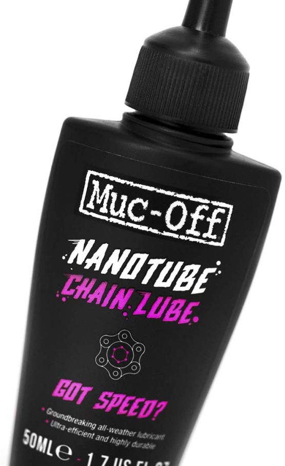 Muc-Off Nanotube Chain Lube, 50 Millilitres - Ultra-Efficient And Highly Durable Bike Chain Lubricant - For Racing Performance In All Weather - Image 3