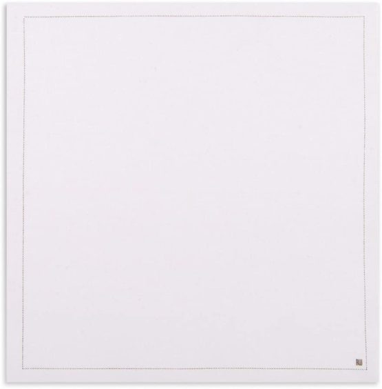Napluxe Organic Cotton Dinner Napkins - Soft and Durable 9" x 9" Ecru Paper Napkins - Disposable and Recyclable – 50-CT Roll– Restaurantware - Image 2