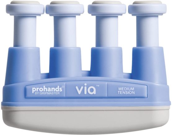 Via Medium Tension Hand & Finger Exerciser - Blue 6lb