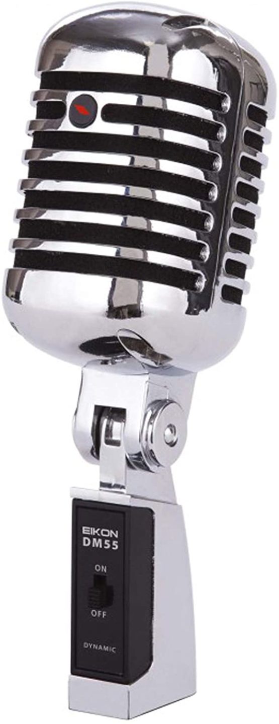 Proel DM55v2 Dynamic Vintage 'Elvis' Metal Microphone