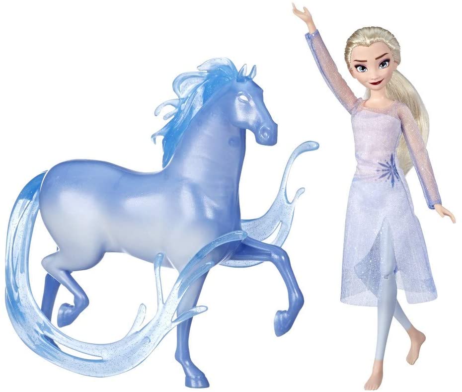 Disney Frozen Elsa Fashion Doll and Nokk Figure Inspired by 2, Nylon/a