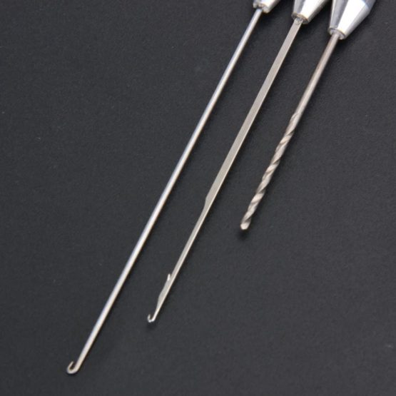 NEWSHOT Baiting Needle Tool Set - Stainless Steel Coarse Carp Sea Fishing Nut Boilie Needles Drill Tackle - Image 2