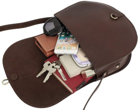Gusti Handbag Leather - Shoulder Bag Wiebke Evening Bag Small Leather Bag Vintage Leather - Image 3
