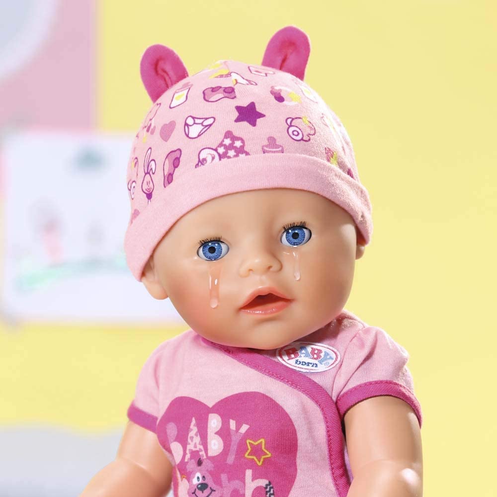 Baby born – Baby Girl Blue Eyes Doll with 9 Functions – BigaMart