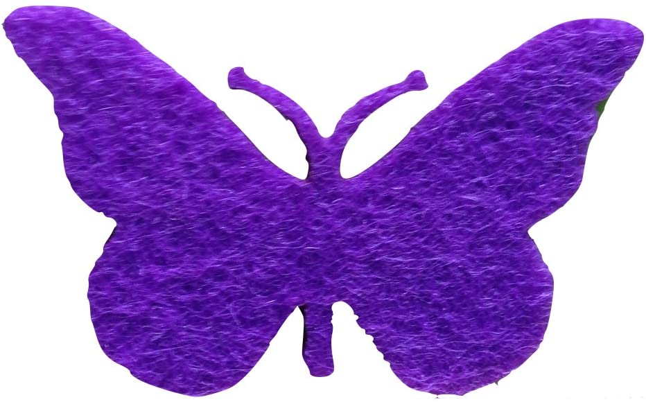 Petra's Craft News A SCF5005 43 Butterfly Confetti, 50 x 50 mm, Purple