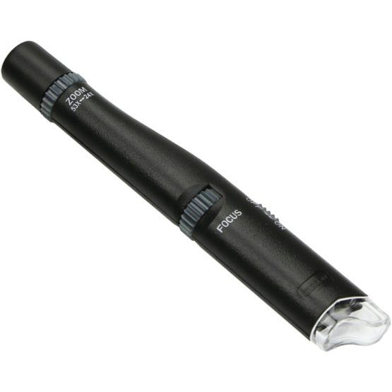 Carson MP-300 Portable LED Lighted 24-53x Pen Microscope