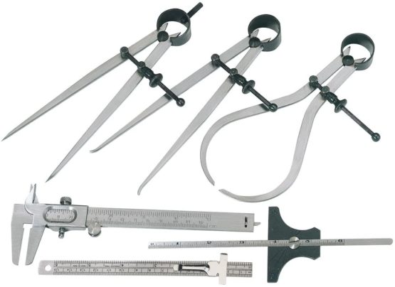 Draper 59110 Measuring Set, 6 Pieces