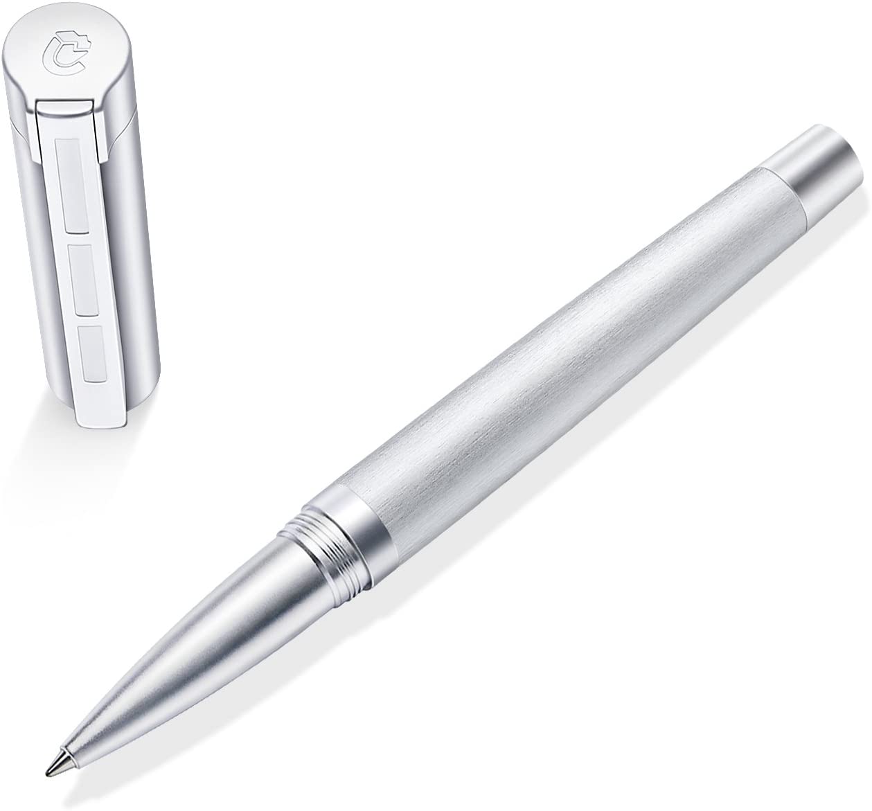 STAEDTLER Initium Metallum Rollerball, Aluminium, M, Black, 9PMM240M-9
