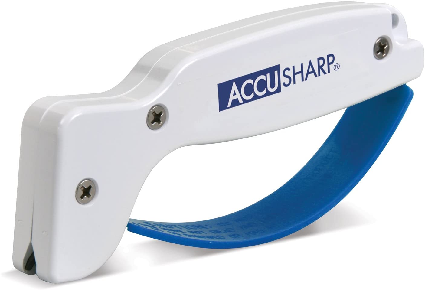 ACCUSHARP Knife Sharpner, Blue & White