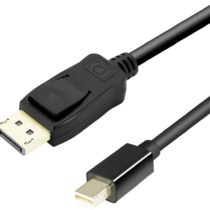 Mini DisplayPort to DisplayPort 1.8 Meter Cable, BENFEI Mini DP(Thunderbolt Compatible) to DP Male to Male Cable Gold-Plated Cord, Supports 4K@60Hz, 2K@144Hz