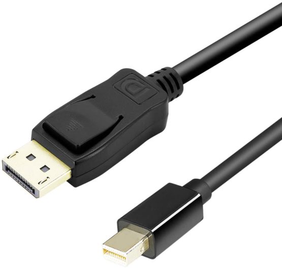 Mini DisplayPort to DisplayPort 1.8 Meter Cable, BENFEI Mini DP(Thunderbolt Compatible) to DP Male to Male Cable Gold-Plated Cord, Supports 4K@60Hz, 2K@144Hz