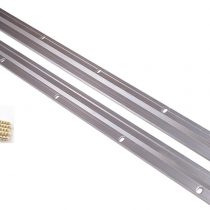 Heavy Duty Picture & Mirror Hanger Z Bar/French Cleat - Floating Hanging System + Fittings - 450mm