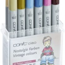 Copic 22075703 Ciao Set of 12, Colours Vintage
