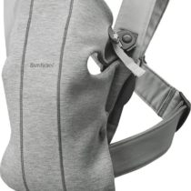 BabyBjörn Baby Carrier Mini, 3D Jersey, Light grey