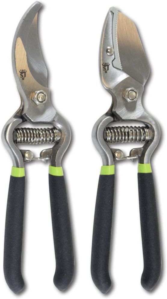 Spear & Jackson CUTTINGSET8K Kew Gardens Collection Secateurs Set, Multi-Colour