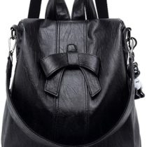 DEERWORD Women's Backpack Handbags Ladies Rucksack Shoulder Bags PU Leather Mini Anti-theft Dayback