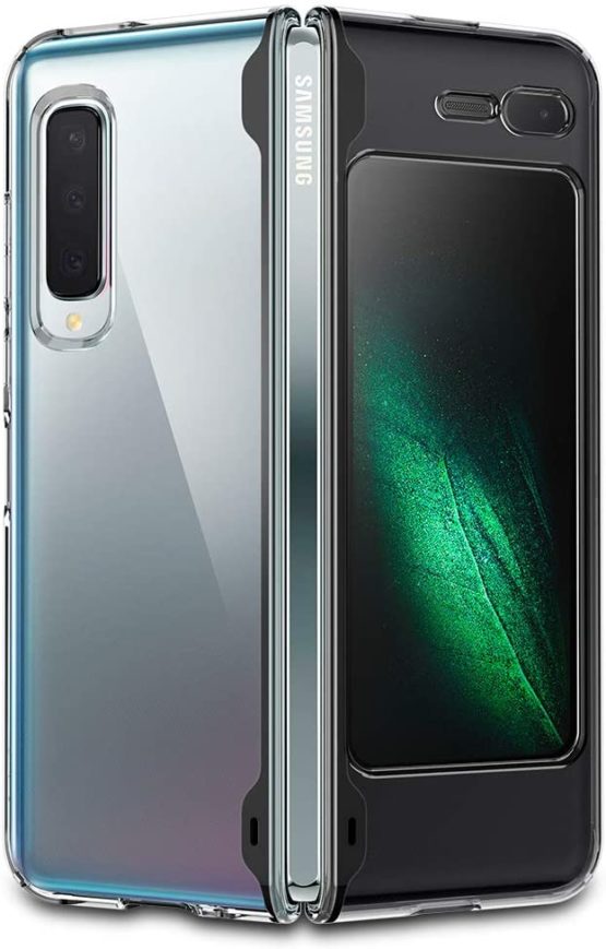 Spigen Ultra Hybrid Galaxy Fold Case Cover with Clear Hard Back