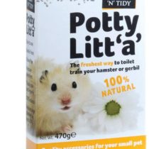S & G Potty Litt'a' Hamster Litter Pet Cage Toilet 470g