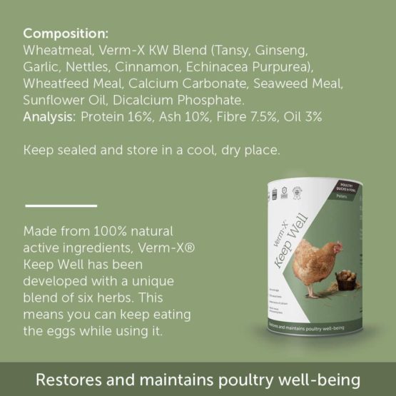 Verm-X Keep Well Tonic For Poultry, 250 g Clear - Image 2