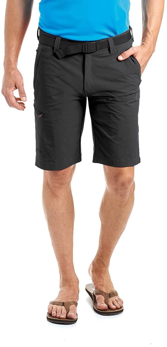 maier sports Men's Huang Functional Bermuda Shorts-Black, Size 52