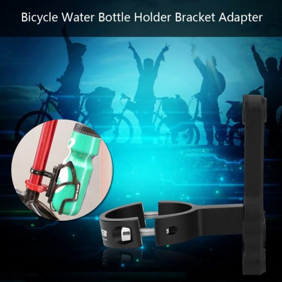 Bicycle Bottle Cage Mount, Lightweight Bike Water Bottle Holder Seat Post Mount Cycling Handlebar Bracket Adapter - Image 2