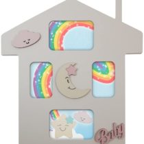 TANGARI BIM335R Multiphoto House Baby Moon Line