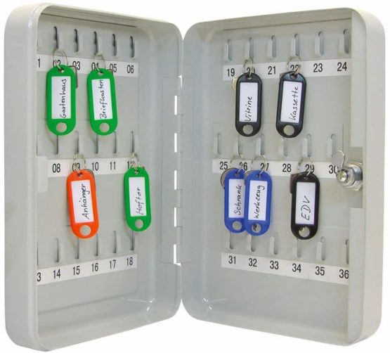 Wedo 102 53637X 36 Key Capacity Key Cabinet