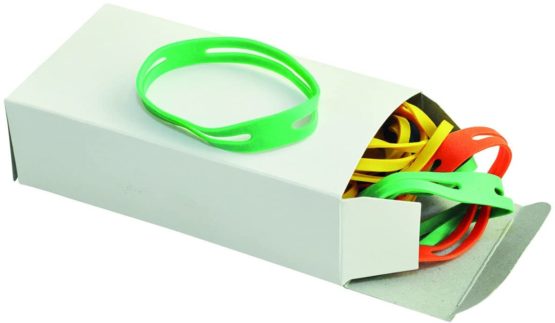 Q Connect 100gm 100x11mm Assorted Colours X-Band