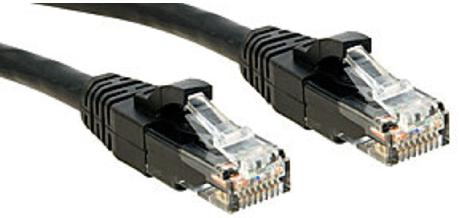 LINDY Cat.6 UTP Premium PatchCable, halogen black, 0