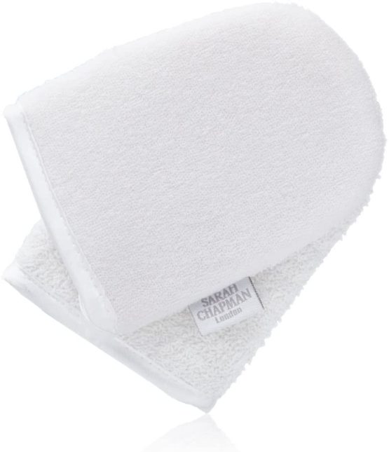 Sarah Chapman Skinesis Professional Cleansing Mitts, Dual Sided Mitts, Pack of 4 - Image 3