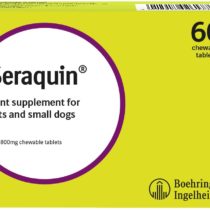 Seraquin Veterinary Joint Supplement with Turmeric for Cats and Small Dogs - 60 x 800 mg Chewable Tablets