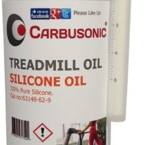 Carbusonic Treadmill Silicone Oil, Lubricant For treadmill decks 250ml