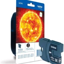 Brother LC-980BK Inkjet Cartridge, Black, Single Pack, Standard Yield, Includes 1 x Inkjet Cartridge, Brother Genuine Supplies