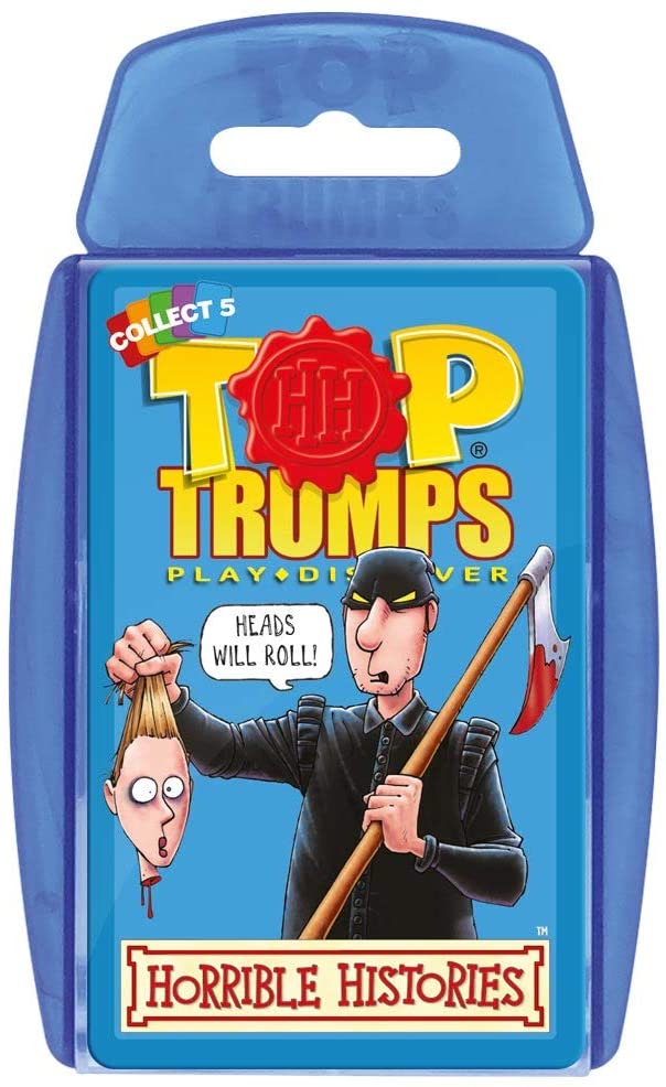 Top Trumps Horrible Histories Card Game, 85 x 140 x 20 cm