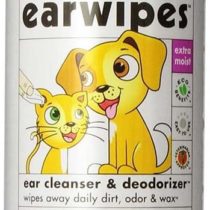 Petkin Jumbo Ear Wipes (80 wipes in a single pack)