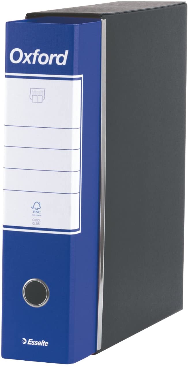 Esselte Oxford G83 Ring Binder Folder with 8 Cm Back DORSO 8 cm f. to Commerciale Blue, dorso 8 cm f.to commerciale - Image 3