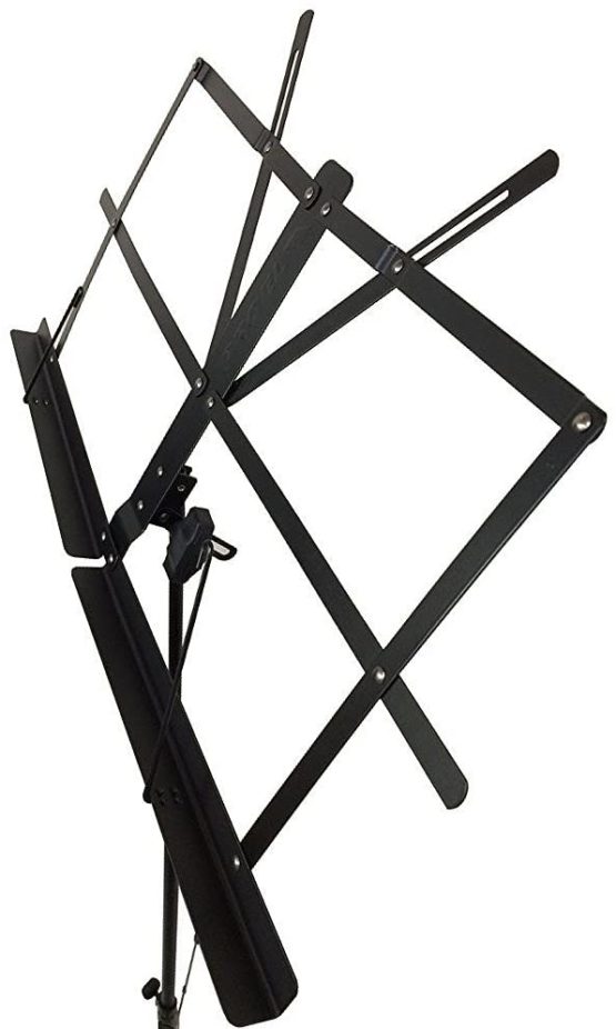 Proel RSM 300 Lightweight Foldable Music Stand with Carry Bag, Black - Image 4