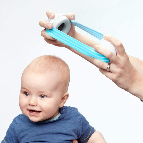 Alpine Muffy Baby Ear Defenders - Ear muffs for babies and toddlers from 12 to 36 months - Prevents hearing damage - Improve sleep on the move - Comfortable fit - Blue - Image 4
