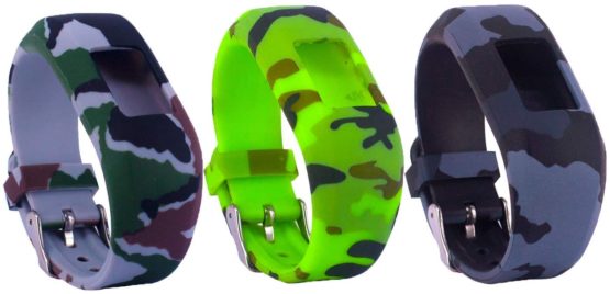 Chofit Straps Compatible with Garmin Vivofit jr.2 Strap, Replacement Colorful Band Wristband Armbands Soft Silicone Straps for Vivofit jr 2 Activity Tracker