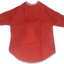 Children's Waterproof Play Apron - Age 8-10 Years - Painting, Baking, Cooking, Smock - Red