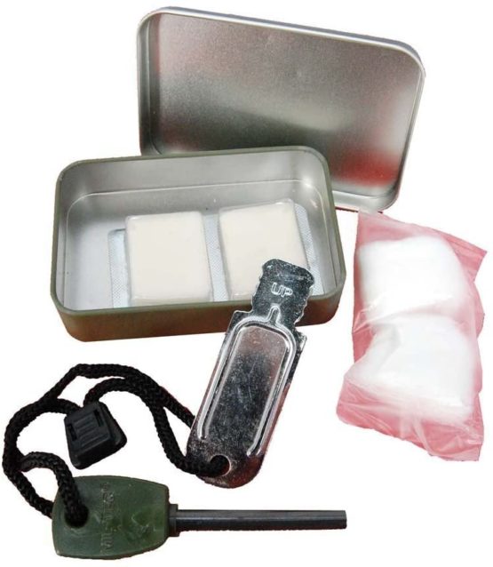 Camping Flint Survival Lighter Striker Fire Kit with Box - Image 4
