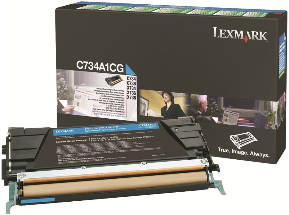 Lexmark Toner Cartridge for F C73X X73X Cyan (6000 Sheets), 1