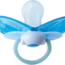 Elemed Silicone Smart Pacifier, 6 Plus Months, Orthodontic Shape, Light Blu Heart