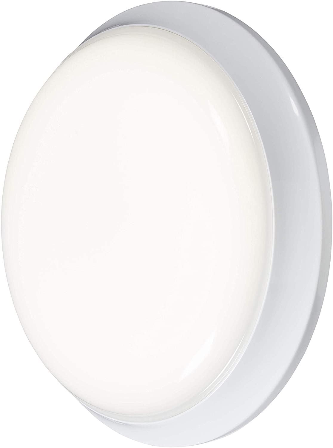 Knightsbridge 12W Round LED Bulkhead, Polycarbonate 12 W, White - Image 3